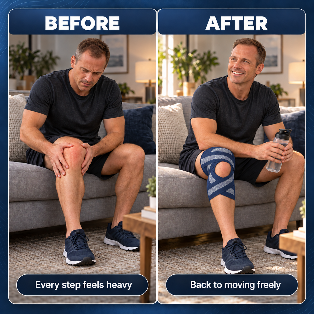 Open-Knee Brace for Achy, Unsteady Knees