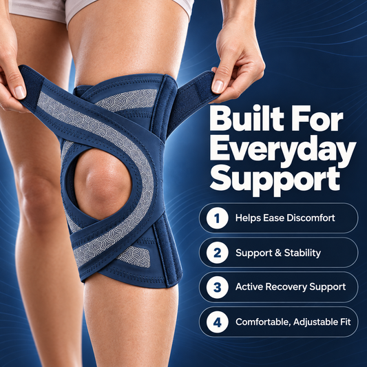 Open-Knee Brace for Achy, Unsteady Knees